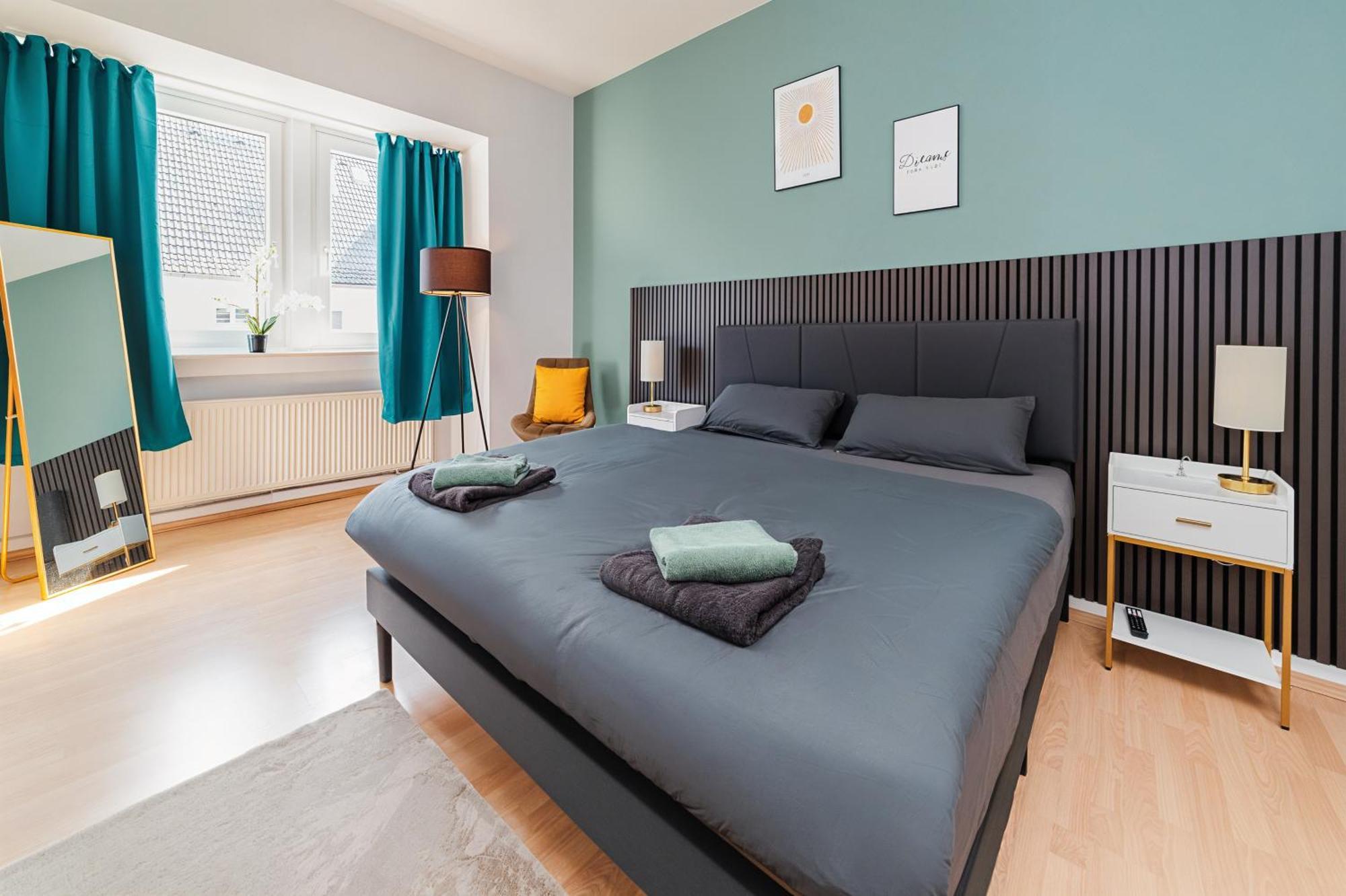 Smart Home - Essen - Perfect For 5 Guests! Central - Balcony - Netflix - Free Parking Zone Экстерьер фото
